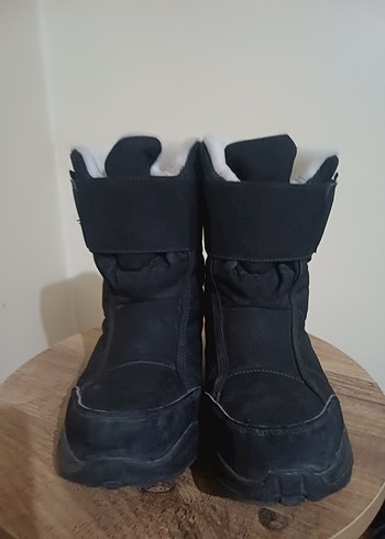 Siyah Erkek Çocuk Kaymaz Cırtlı Bot - Görsel 2