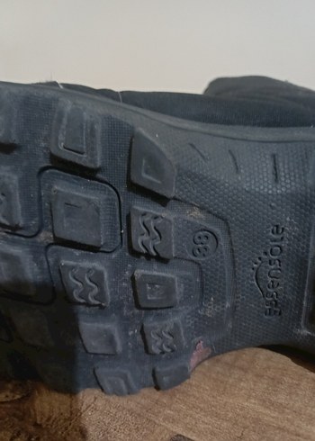 Siyah Erkek Çocuk Kaymaz Cırtlı Bot - Görsel 5