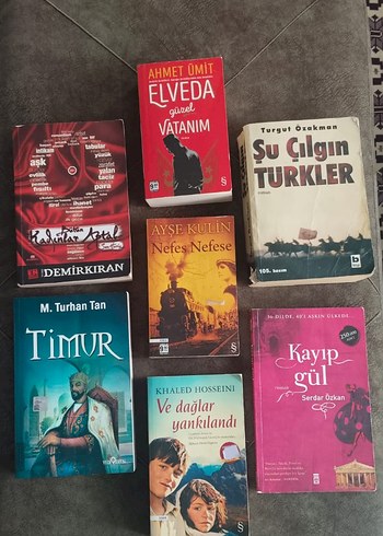 Çeşitli Roman Kitapları Seti