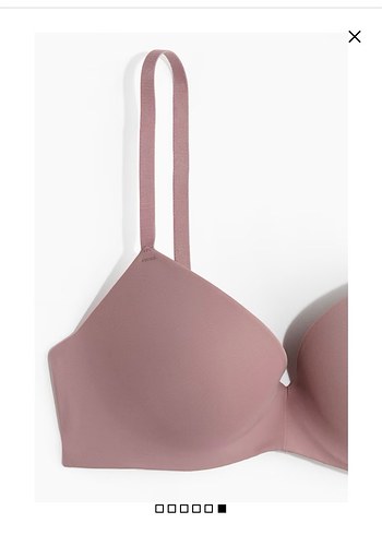 Mikrofiber Push-Up 75A Sütyen Antik Gül Rengi - Görsel 2