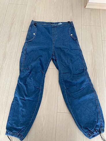 Paraşüt pantalon mavi