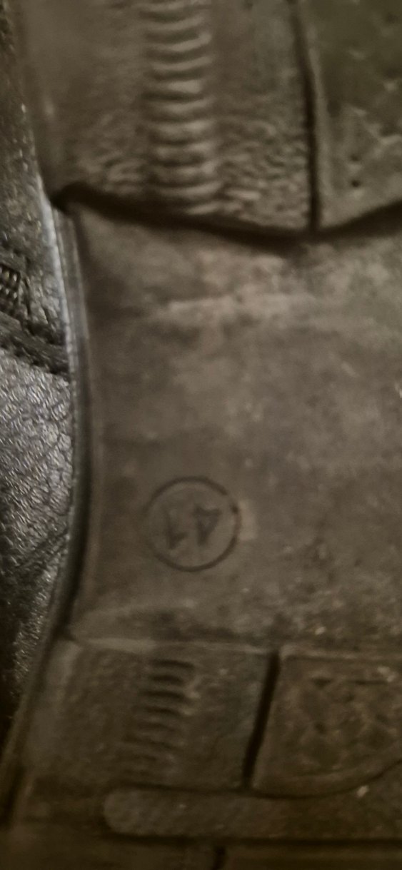 Siyah gerçek deri bot - Görsel 4