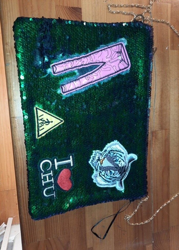 Pullu spor çanta hiç kullanılmadı - Görsel 3