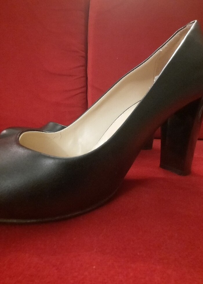 Kisa rahat topuklu ayakkavı - Görsel 2