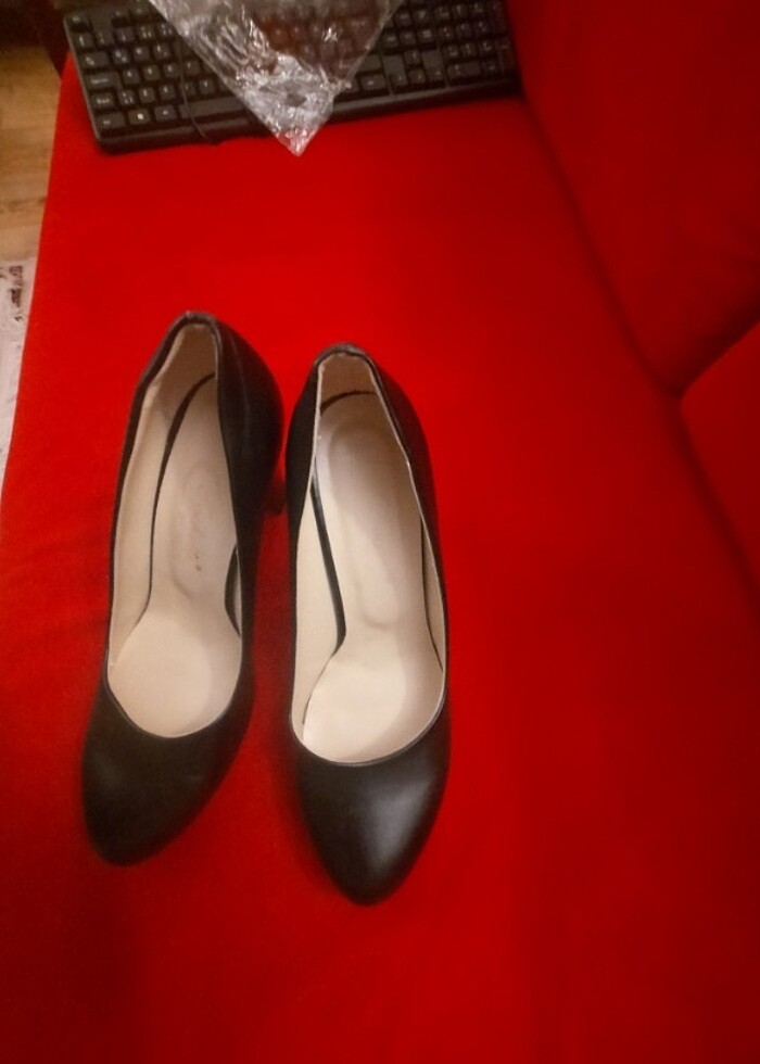 Kisa rahat topuklu ayakkavı - Görsel 4