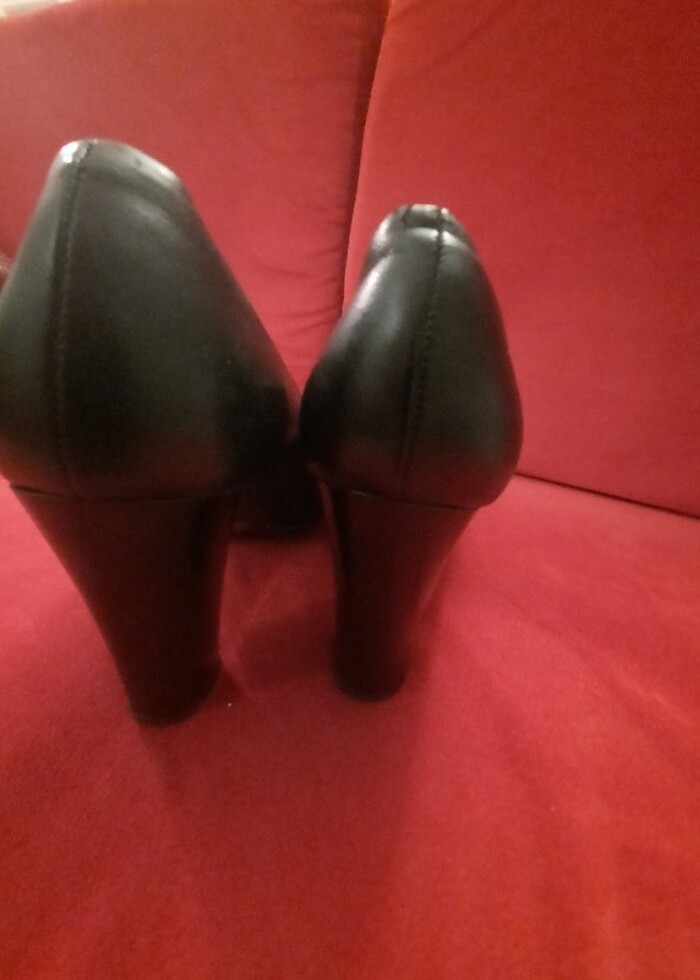 Kisa rahat topuklu ayakkavı - Görsel 5