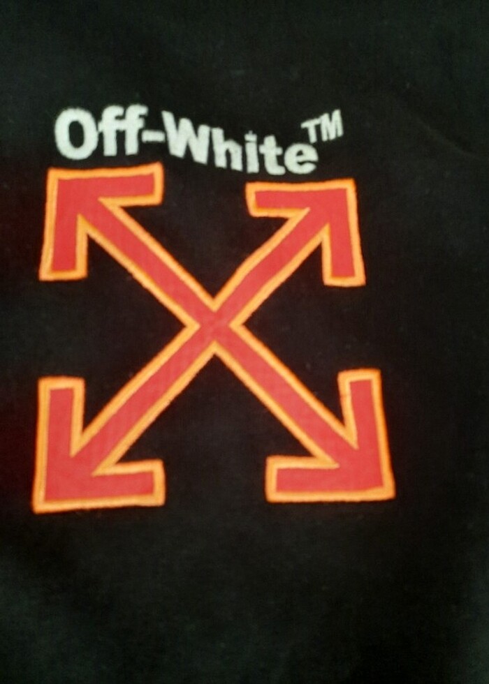 Orjinal off white marka Kapşonlu ceket yurtdışı ürünü - Görsel 2