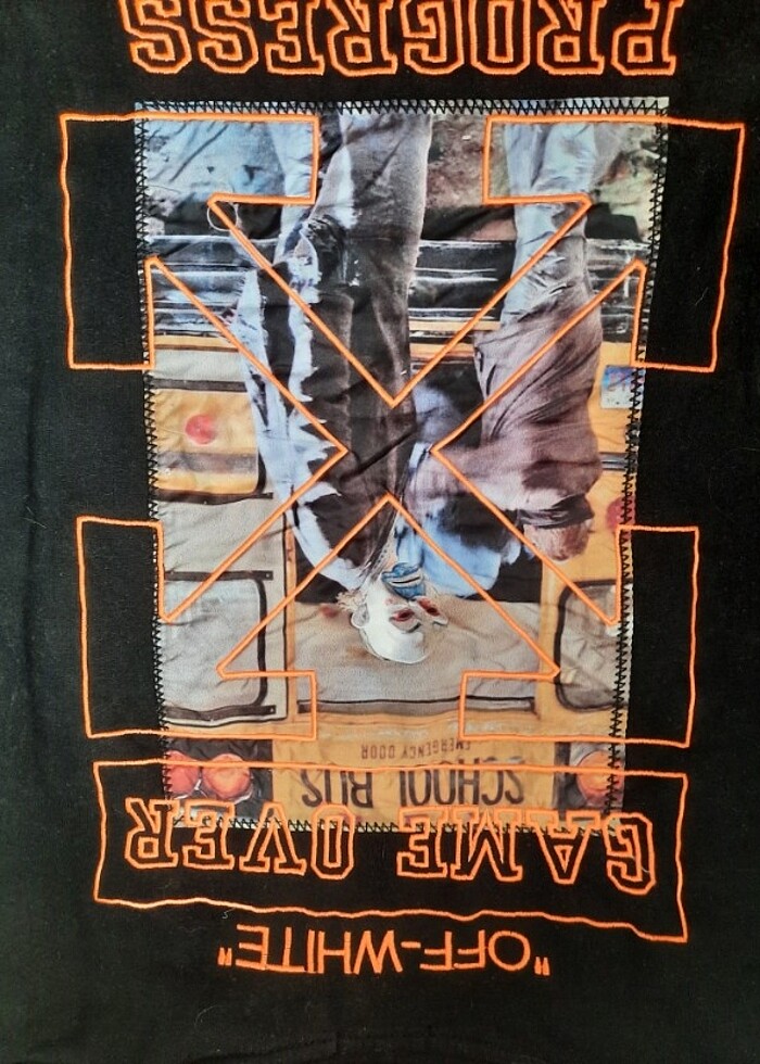 Off white sweat - Görsel 2