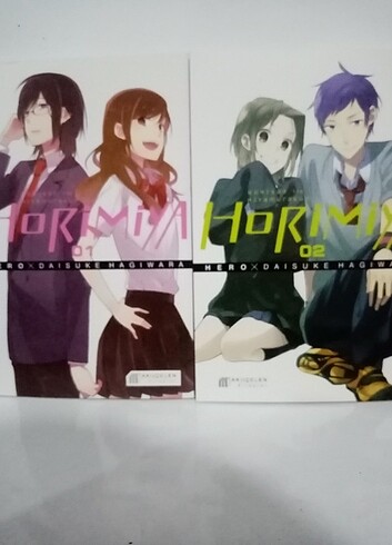 Horimiya manga 1-2