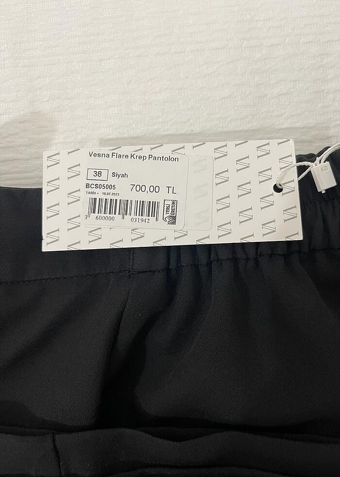 Vesna desing 38 beden sıfır kumaş pantolon - Görsel 3
