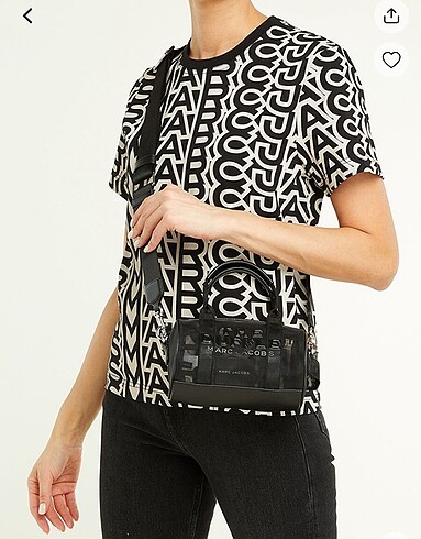  Beden siyah Renk Marc Jacobs Duffle Çanta