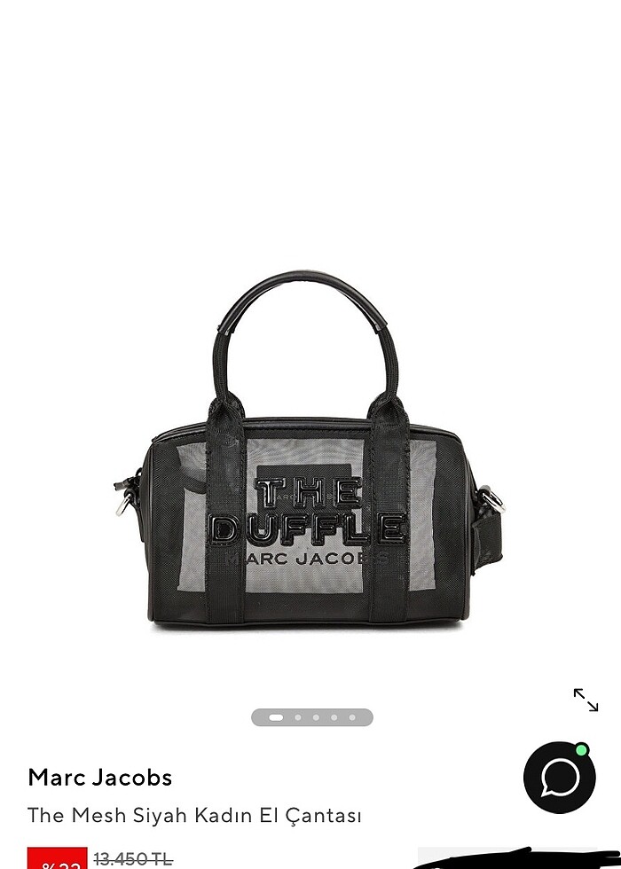 Marc Jacobs Duffle Çanta - Görsel 3