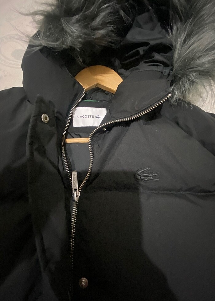 Lacoste kaz tüyü mont - Görsel 3