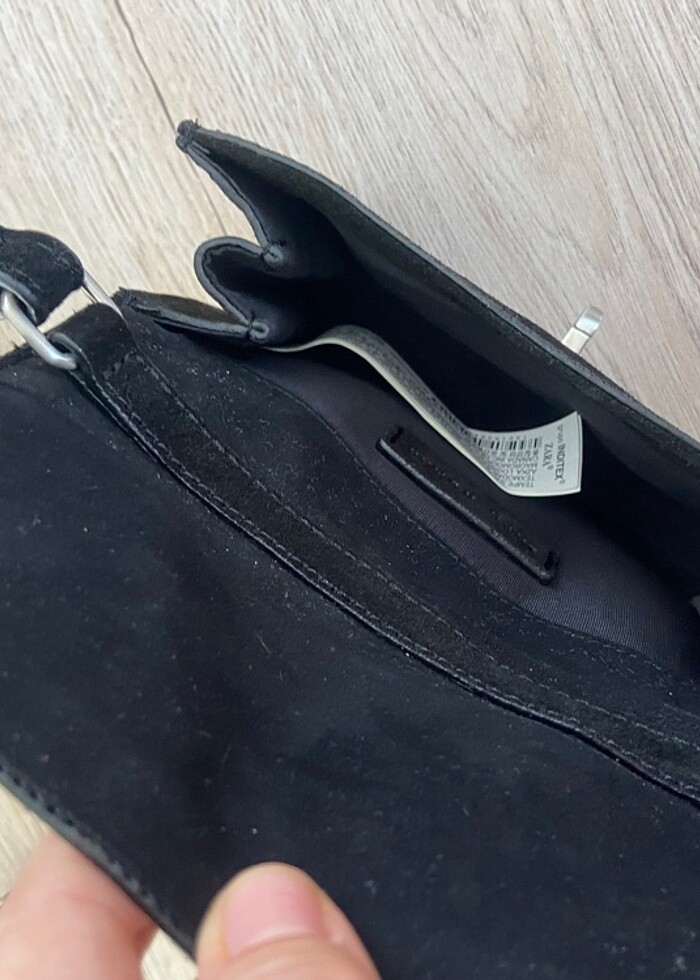 Zara deri çanta - Görsel 3