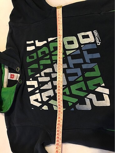 11-12 Yaş Beden lacivert Renk C&A sweatshirt