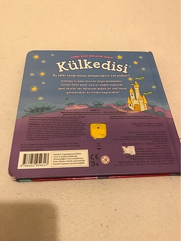 Beden Renk Külkedisi sesli masal kitabı