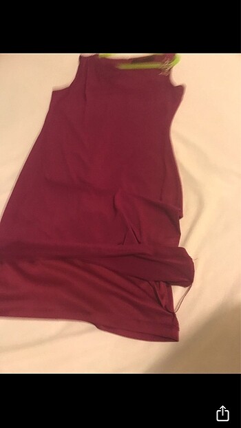 m Beden bordo Renk Ivanka trump elbise 38beden
