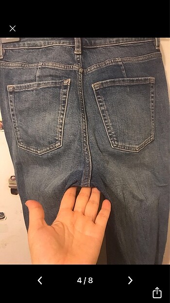 s Beden mavi Renk Marks?Spencer mom jean 36beden