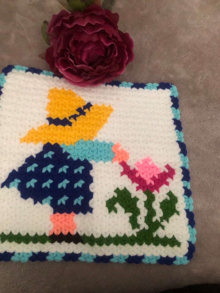 Renkli El Yapımı Banyo lifi - Görsel 2