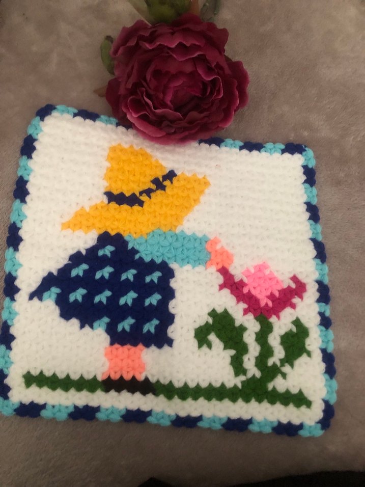 Renkli El Yapımı Banyo lifi - Görsel 3