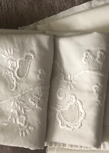 Antep işi beyaz iş - Görsel 9