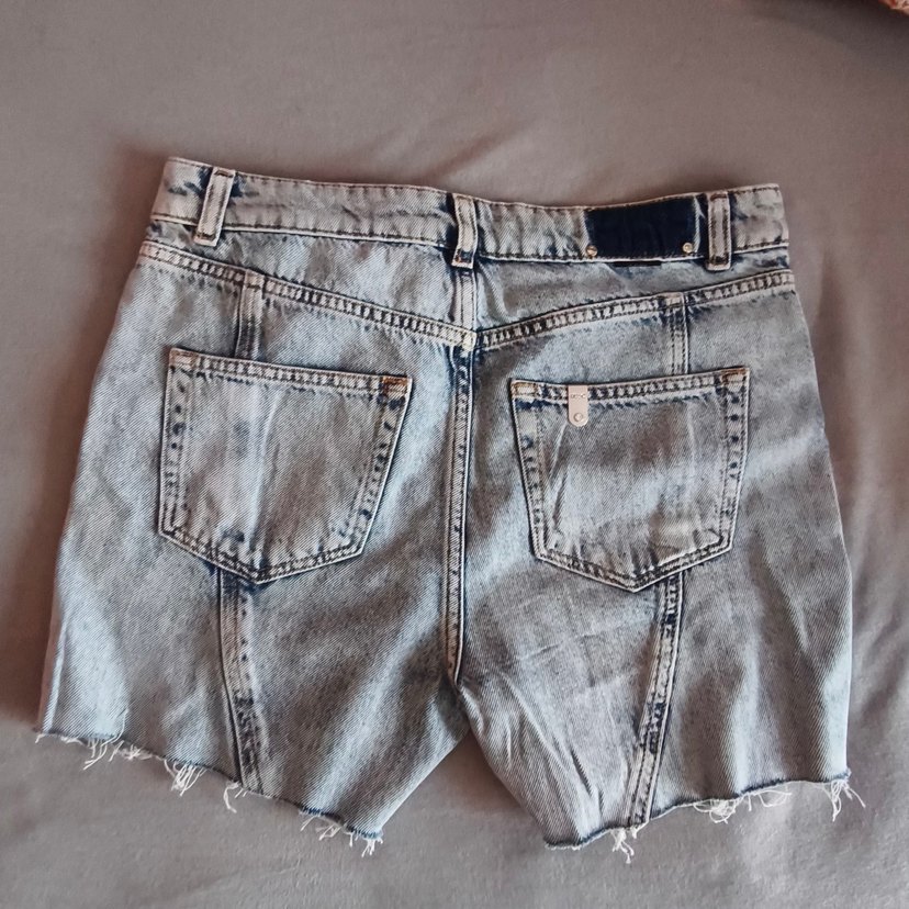 Kadın Kot Şort - Görsel 2