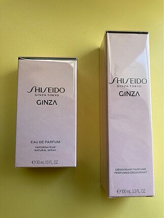 Shiseido Ginza Parfüm ve Deodorant Set