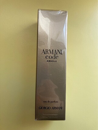 Rezerve - Armani Code Absolu