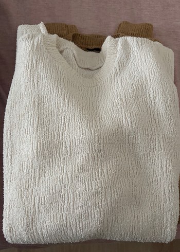 Vaniza Kahverengi Örgü Kadın Kazak - Görsel 2