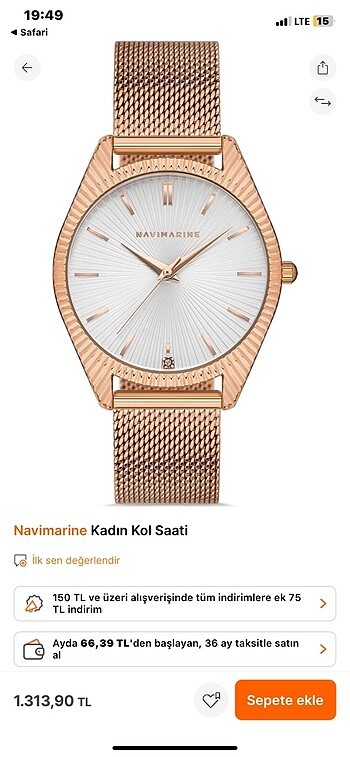  Beden altın Renk Michael kors