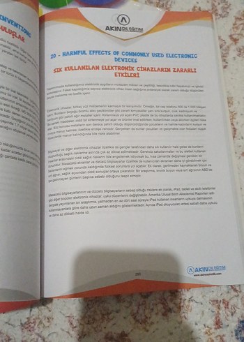 Beden YKSDİL Read for Success Vol.1 Sınav Hazırlık Kitabı akındil