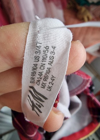 Kız Çocuk Kırmızı Ekose Uzun Kollu Elbise - Görsel 3