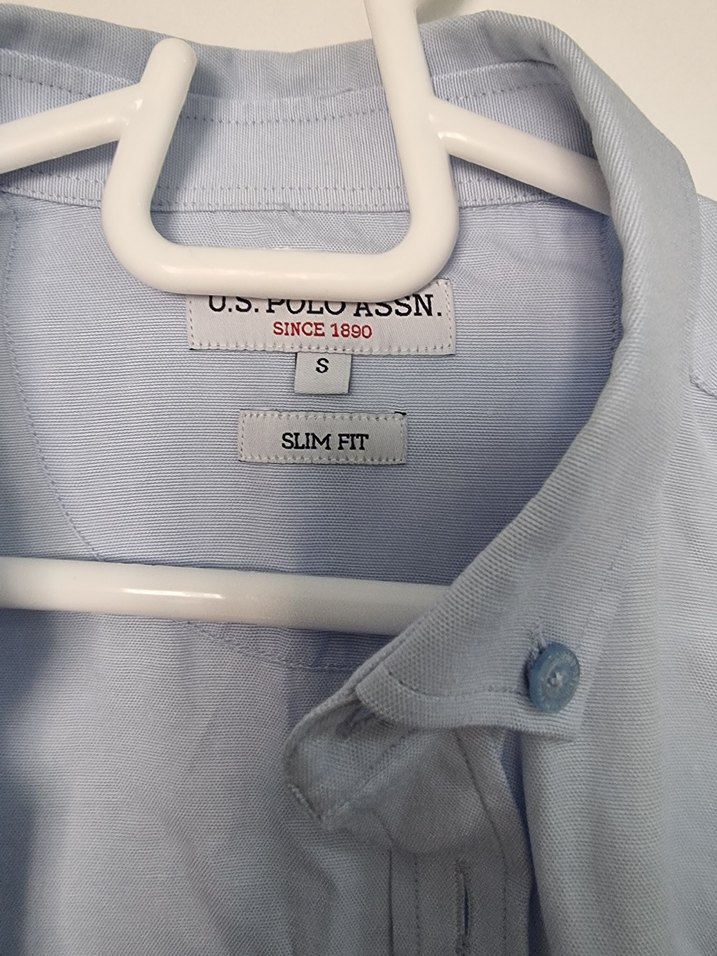 U.S. Polo Assn. Erkek Bordo Uzun Kollu Gömlek - Görsel 4