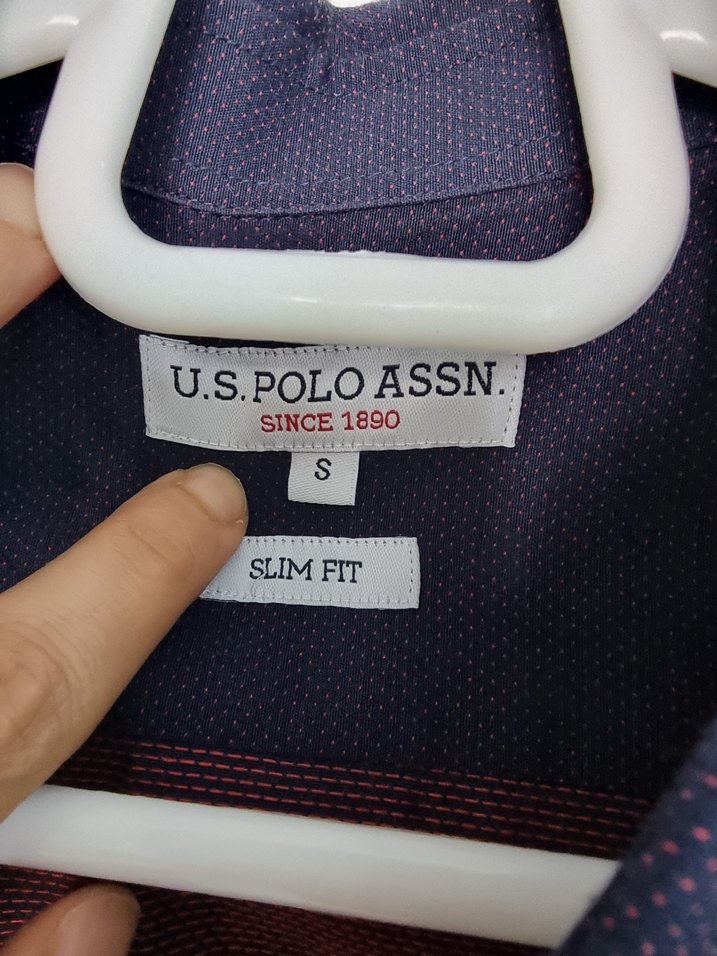 U.S. Polo Assn. Erkek Bordo Uzun Kollu Gömlek - Görsel 2