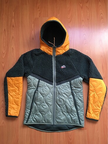 Nike sherpa sportswear haritage hoodie kapşonlu ceket sweatshirt