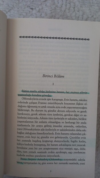  Beden Renk Anna Karenina