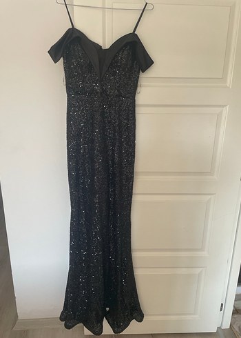 Anne kız payetli elbise kombin - Görsel 6