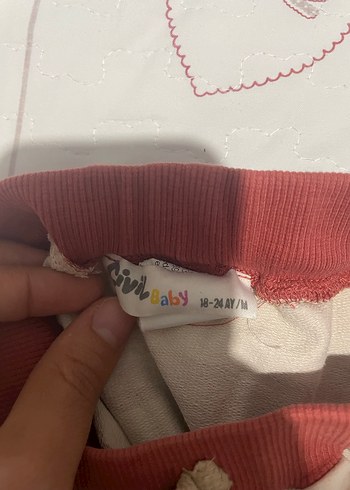 Sarı Ayıcık Baskılı Bebek Takımı - Görsel 8