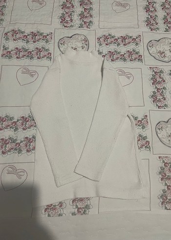 Kız Çocuk Pembe Triko Askılı Elbise - Görsel 3