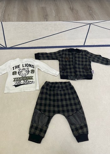 6-9 ay erkek çocuk alt üst takımlar - Görsel 10