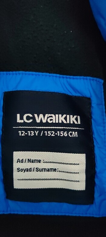 LC Waikiki Lcw kışlık 11-12 yaş mont.