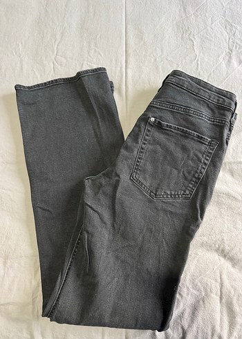 H&M Bootcut Koyu Gri Denim Jean