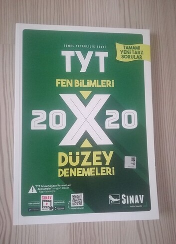 Tyt Fen Bilimleri 20x20 Denemeleri