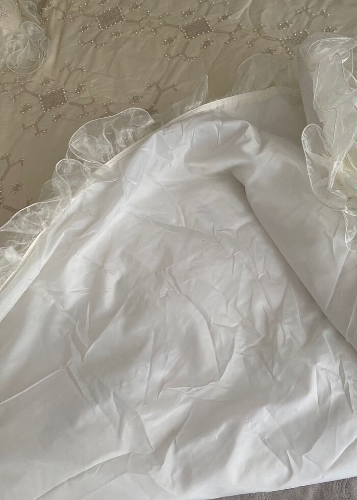 Antika Antep İşi Yatak Örtüsü Takımı - Görsel 5