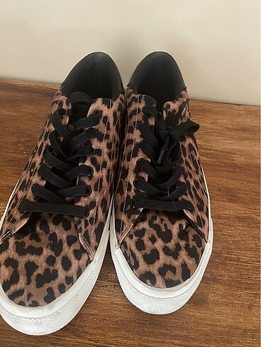 Zara Zara leopar spor ayakkabı
