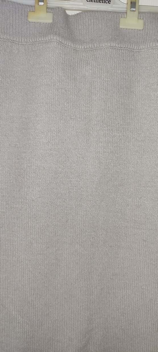 krem Midi Etek triko - Görsel 2