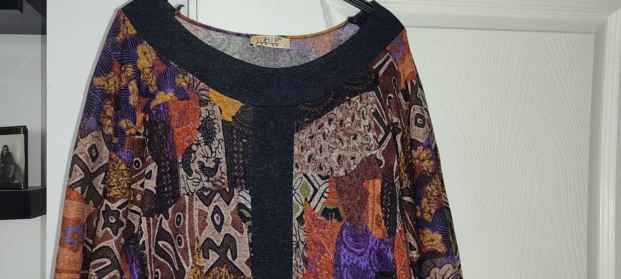 Bohem Tarz Çok Renkli  Elbise - Görsel 3