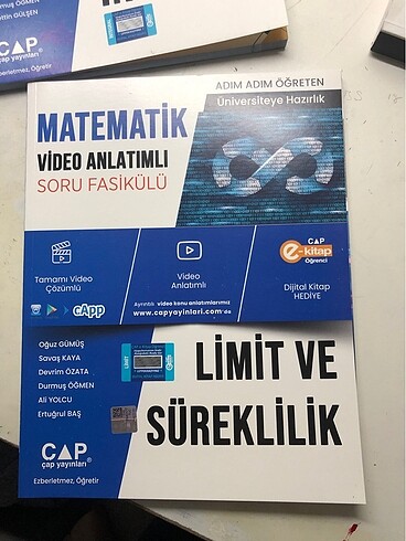  Beden Renk ÇAP AYT MATEMATİK SIFIR KİTAPLAR
