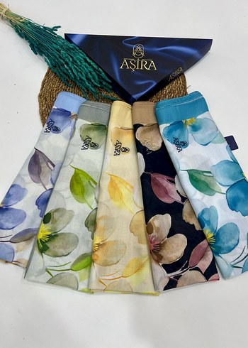 Diğer ASİRA Pastel Renkli İpek Şal