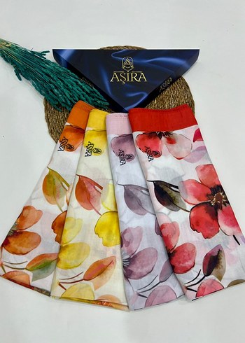  Beden ASİRA Pastel Renkli İpek Şal